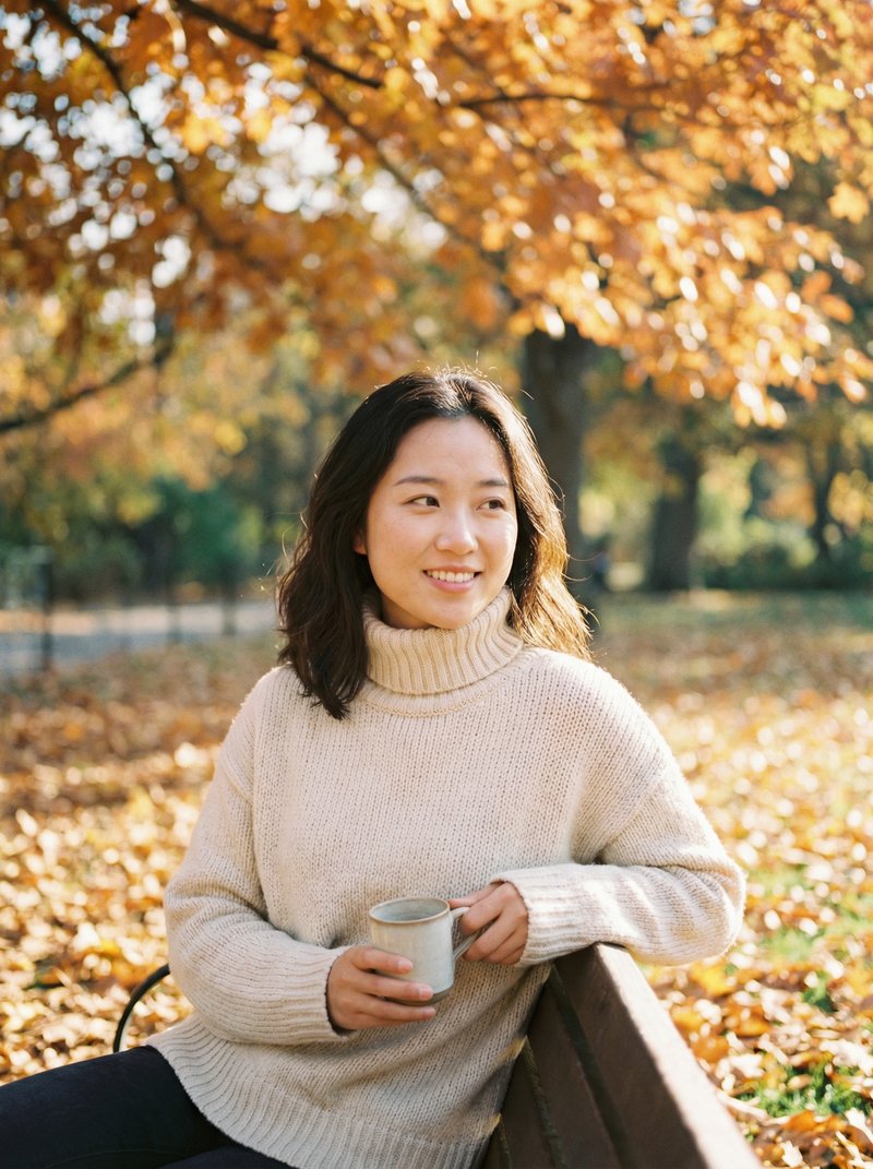陈美娇日系秋日写真